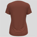 Damen Kurzarm-T-Shirt Odlo Essential 365 Braun