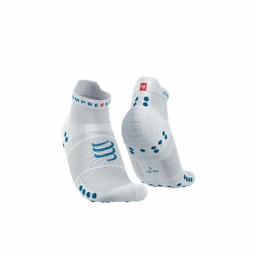 Sports Socks Compressport Pro Racing White