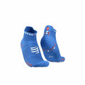 Chaussettes de Sport Compressport Pro Racing Bleu