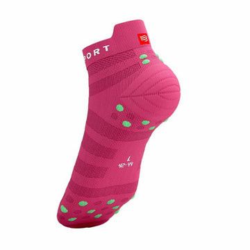 Sportsocken Compressport Pro Racing Dunkelrosa