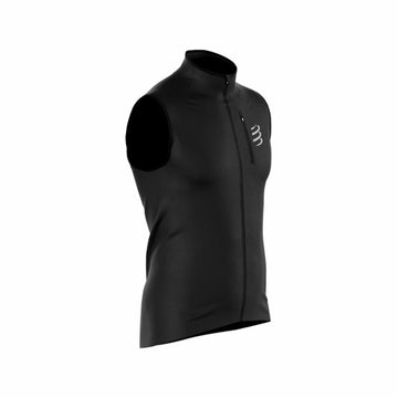 Sportweste für Herren Compressport Hurricane Schwarz