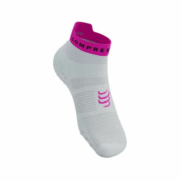 Sportsocken Compressport Pro Racing Weiß