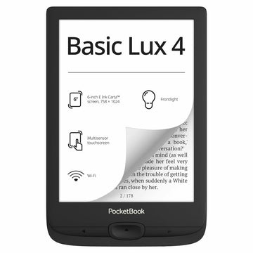 eBook PocketBook PB618-P-WW Noir 8 GB 6" 8 GB RAM