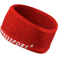 Sport Stirnband Compressport On/Off Dunkelrot Einheitsgröße