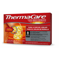 Adhesive Body Heat Patches Thermacare Rodillas 2 Units