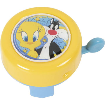 Sonnette enfant pour vélo Looney Tunes CZ10962 Jaune