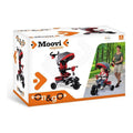 Tricycle Mondo On & Go Moovi Explore Red Convertible Foldable Rotating seat