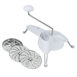 Grater Metaltex Legs White Stainless steel (Ø 24 cm)