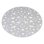 Draining Rack for Kitchen Sink Metaltex Circular PVC Translucent (Ø30 cm)