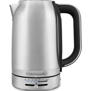 Wasserkocher KitchenAid 5KEK1701ESX Grau plástico,acero inoxidable 2400 W 1,7 L (1 Stück)