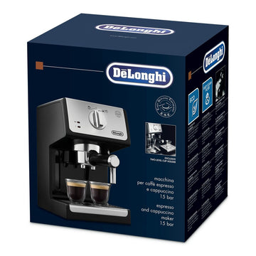 Manuelle Express-Kaffeemaschine DeLonghi ECP33.21 Schwarz 1,1 L
