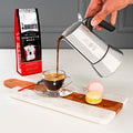 Italienische Kaffeemaschine Bialetti 0007254 4 Kopper Metall Edelstahl