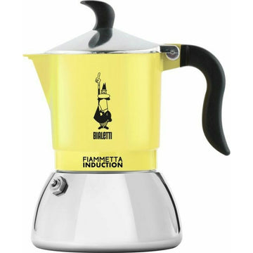 Italienische Kaffeemaschine Bialetti 29591 Schwarz Edelstahl Aluminium 150 ml 2 Kopper