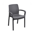 Chaise de jardin IPAE Progarden Regina Anthracite (61 x 54 x 82 cm)