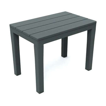 Bench IPAE Progarden Black Resin (38,5 x 60 x 45 cm)