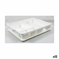 Draining Rack for Kitchen Sink Tontarelli Scolap. White 47 x 38 x 8,5 cm (12 Units)