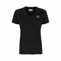 Damen Kurzarm-T-Shirt Kappa Cabou Schwarz