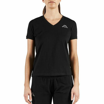 Damen Kurzarm-T-Shirt Kappa Cabou Schwarz