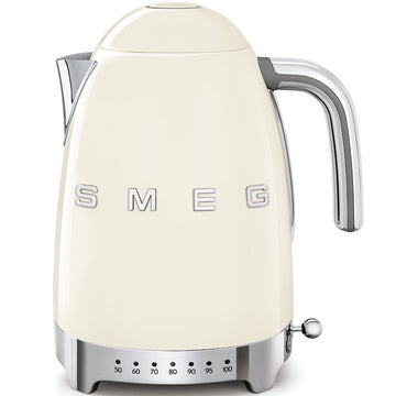 Bouilloire Smeg KLF04CREU 2400 W 1,7 L Crème Acier inoxydable Plastique