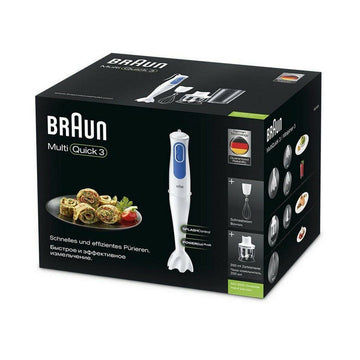 Mixeur plongeant Braun MQ3025 700 W Blanc Blanc/Bleu Bleu/Blanc 700 W