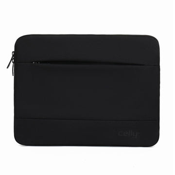 Laptop Hülle Celly NOMADSLEEVEBK Laptoptasche Schwarz Bunt