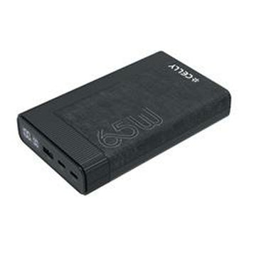 Powerbank Celly PBPD65W20EVOBK Schwarz 20000 mAh