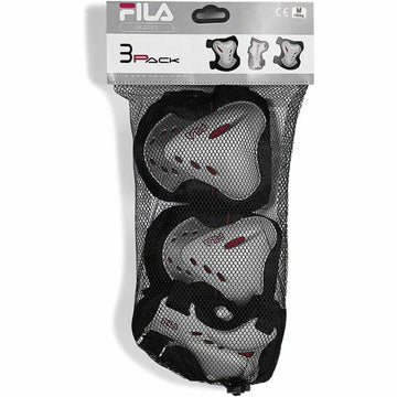 Protections articulaires contre les chutes Fila  Bk Blanc