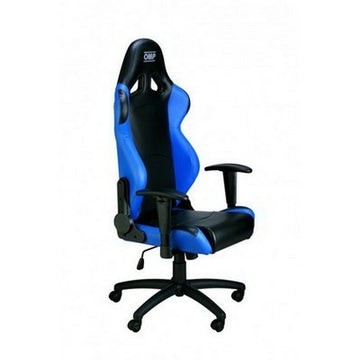 Chaise de jeu OMP OMPHA/777E/NB Noir/Bleu