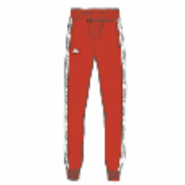 Lange Sporthose Kappa 311MTW A01 Rot Herren