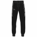 Pantalon de sport long Kappa TAPE DOUG Noir Homme