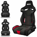 Rennsport-Sitz Sparco 009011NRRS Schwarz