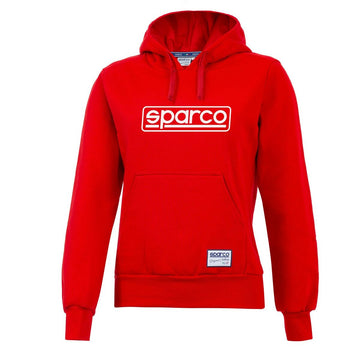 Women’s Hoodie Sparco LADY FRAME Red S