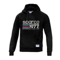 Sweat à capuche homme Sparco 1977 Noir M