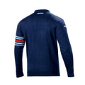 Herren Sweater ohne Kapuze Sparco Martini Racing Dunkelblau