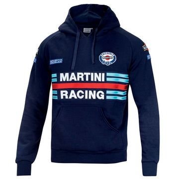 Men’s Hoodie Sparco Martini Racing Blue Dark blue XXXL