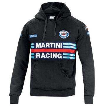 Sweat à capuche Sparco Martini Racing	 Noir XXXL