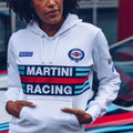 Women’s Hoodie Sparco Martini Racing White