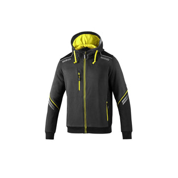 Men’s Hoodie Sparco TW Yellow Grey