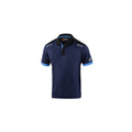 Men’s Short Sleeve Polo Shirt Sparco TW Blue Dark blue