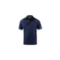 Men’s Short Sleeve Polo Shirt Sparco Sparco Tech Blue Navy Blue XS