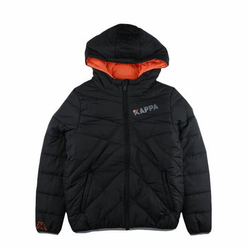 Sportjacke für Kinder Kappa AOUF Padded Schwarz