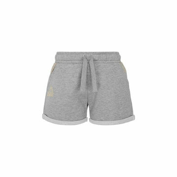 Short de Sport pour Femme Kappa Dark Gris