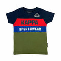 Child's Short Sleeve T-Shirt Kappa 8036M00058 Dark blue