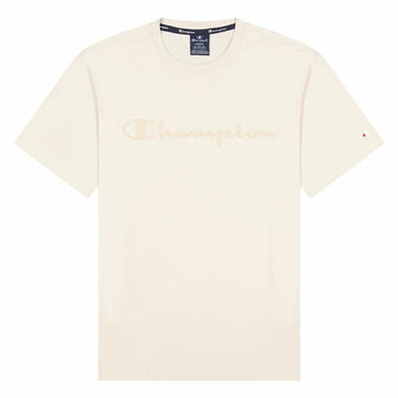 Short Sleeve T-Shirt Champion Crewneck T-Shirt M Beige