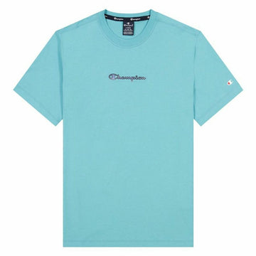 T shirt à manches courtes Champion Crewneck M Bleu