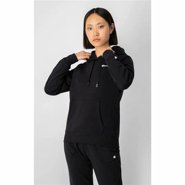 Sweat à capuche femme Champion Noir