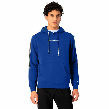 Herren Sweater mit Kapuze Champion Blau