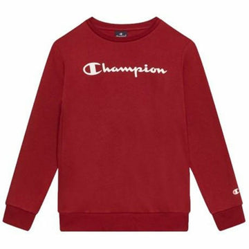 Kinder-Sweatshirt Champion Crewneck Weiß Rot