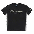 Men’s Short Sleeve T-Shirt Champion Crewneck Black