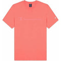 Herren Kurzarm-T-Shirt Champion Crewneck Rosa